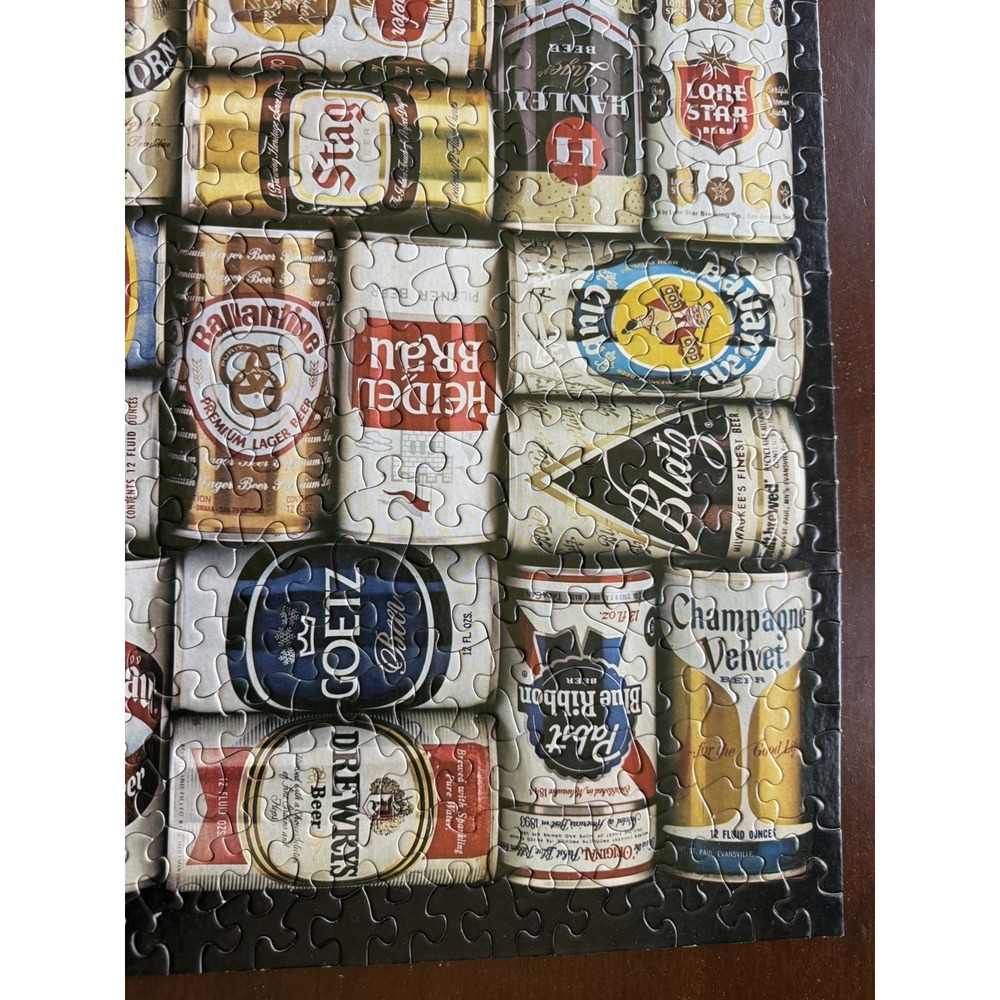 Springbok What's‎ Your Pleasure Beer Puzzle Over 500 Pieces Vintage Complete - Picture 4 of 16